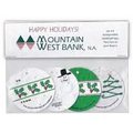 2.5" Diameter Gift Tag Set of 4